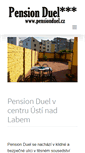Mobile Screenshot of pensionduel.cz